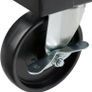 Workshop Trolley 5 Compartments Central Lockable Anti-slip Coating Wheels With Parking Brake Solid Metal Image 7