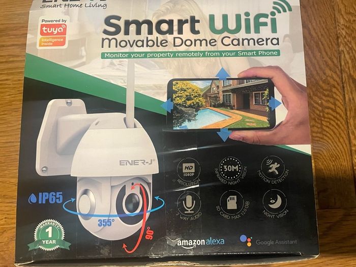 Ener J Smart WiFi Dome Camera