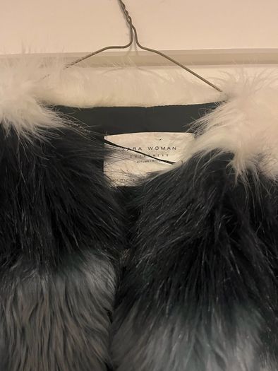 Faux fur jacket