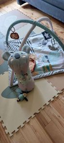 Play mat and tummy time pillow