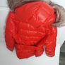 ladies belted jacket with detachable fur hood Image 6