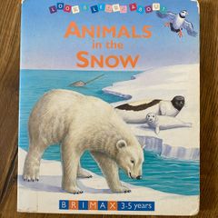 Animals in the Snow Children's Board Book