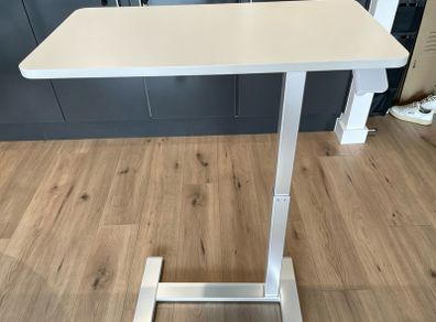 IKEA BOLLSIDAN Laptop Stand White Adjustable Good Condition