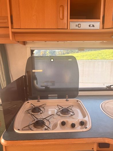 Adria Five Berth Caravan with Full Awning