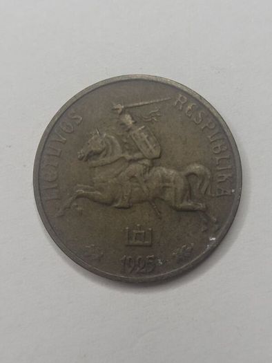 coin Lithuania 1925 10 Centu Cents Coin