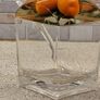 Vintage 1970s Lucite Acrylic Orange Jam Pot / Sugar Bowl with Spoon Retro Kitsch Image 3