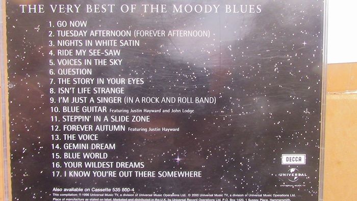 The Very Best of The Moody Blues CD