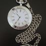 Large dial pocket watch and chain, Free Post Image 2