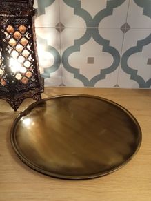 Ikea Belevad Candle Plate (36cm)