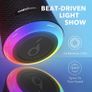 Anker Soundcore Flare 2 Bluetooth Speaker with 360Sound, PartyCast Technology, Adjustable EQ, 12 Hour Playtime, IPX7 Waterproof Wireless Speaker for Outdoor, Beach, Backyard Party Image 5