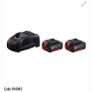 Bosch Professional Starter Set ( 2 x 5Ah Coolpack amp share battery's & 1 x 8amp fast charger ) Image 2