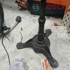 castiron table base