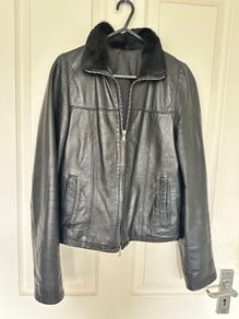 Vintage Italian leather jacket