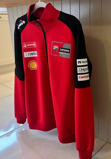 Rare! Ducati Full-Zip Replica MotoGP Jacket Size M-L