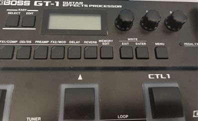 Boss GT-1 guitar multi-effects unit