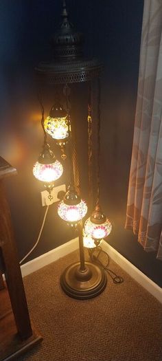 Turkish foor lamp.