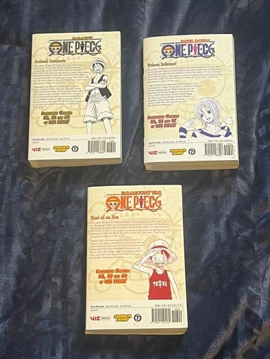 One piece 1-69 3 in 1 editions