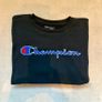 'Champion' black crewneck sweatshirt Image 2
