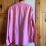 Paul Costelloe Mens Pink Long sleeve cotton shirt size L includes postage Image 4