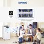 Air Conditioner, Dehumidifier, Cooling Fan with Remote Control, Digital Display, 2 Speeds, 24H Timer, Window Venting Kit, Image 4