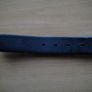 Men's Belt Ajustable. Leather. Black.  USED Image 5