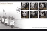 2008 Great Britain Women of Distinction Commemorative Stamps addressed First Day Cover (FDC) with Edinburgh pictorial cancel