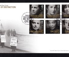 2008 Great Britain Women of Distinction Commemorative Stamps addressed First Day Cover (FDC) with Edinburgh pictorial cancel