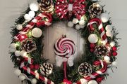 Christmas door wreath