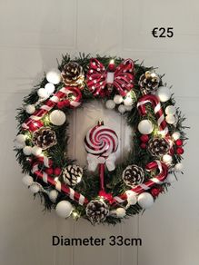 Christmas door wreath
