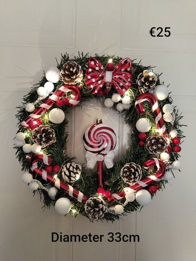 Christmas door wreath