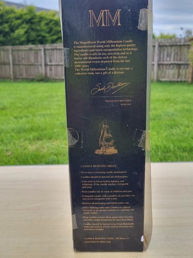 Millennium Candle released to celebrate the upcoming year 2000.