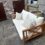 teak garden sofa Image 2