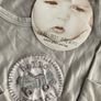 Newborn neutral BNwT bamboo cotton gown by Barefoot Dreams Image 7