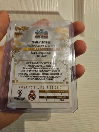 Jude Bellingham Very Rare Card