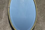 Antique Copper beveled mirror