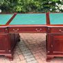 Mahogany office desk Image 8