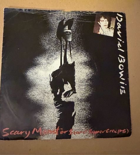 David Bowie Scary Monsters And Super Creeps Original 1981 7inch Vinyl