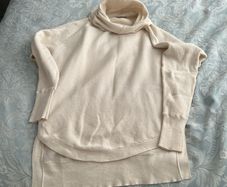 Allsaints Rio Rollneck Cream Medium