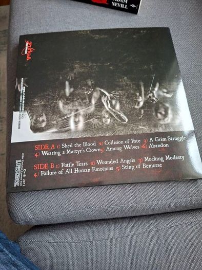 NIGHTRAGE- Wearing a Martyr's Crown- LP- 100 red pressing