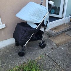 Brand New Compact Stroller - MB51 Plus Stroller - Quilted Aqua