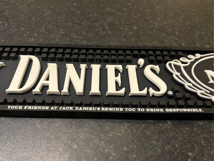 Jack Daniel's rubber drip tray