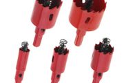 6pce BiMetal Hole Saw Kit 16-50mm, Hex Shaft