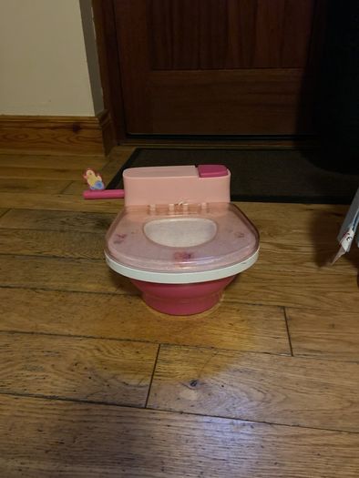 Baby Born sink and toilet