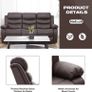 Relax in Style Premium Reclining Sofas FREE DELIVERY Image 3