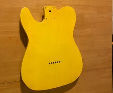 butterscotch nitro tele body