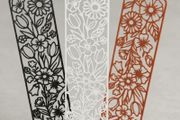 3D Printed Flower Cutout Bookmark