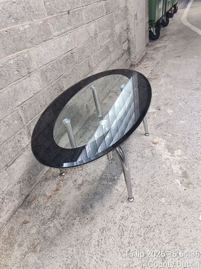Glass Coffee Table In Good Condition