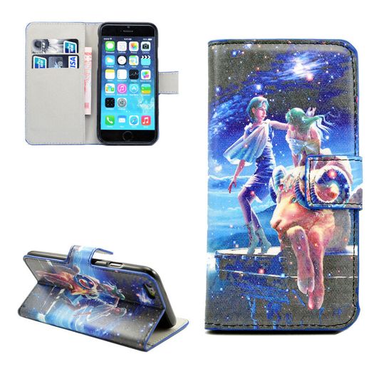 Leather Soft TPU Card Flip Cover Case For Apple iPhone 6 4.7"