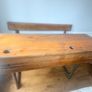 vintage school desk Image 3