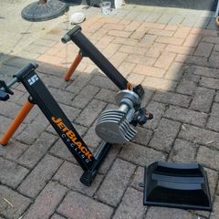 JetBlack Z2 Fluid Indoor Trainer and Riser Block